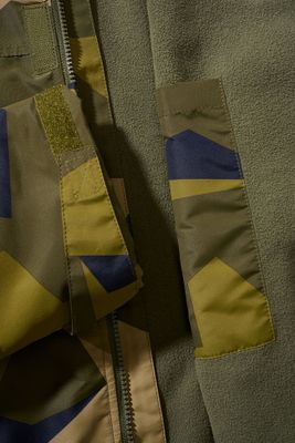 Wind jacket fleece lined M90 camo