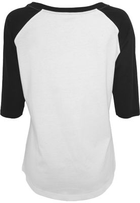 Raglan-t-shirt med pistolprint
