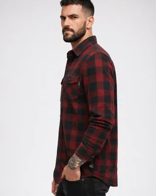 Globe flannel skjorte