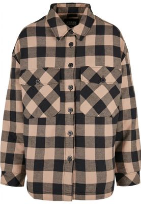 Ladies Flanell Padded Overshirt