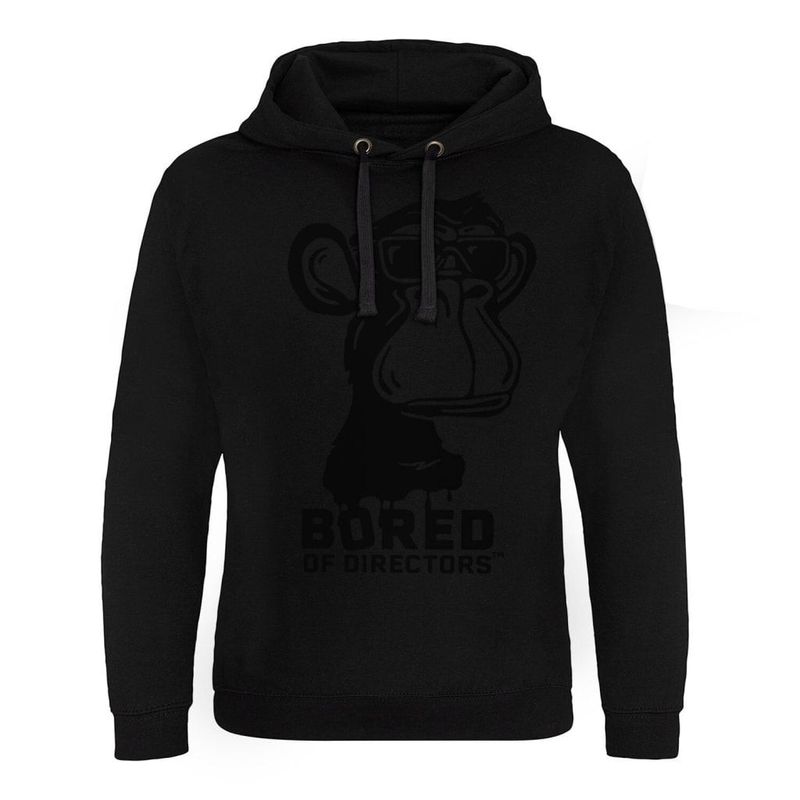 BOD Logo Black On Black Epic Hoodie Mand