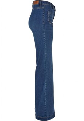 Ladies Vintage Flared Denim Pants