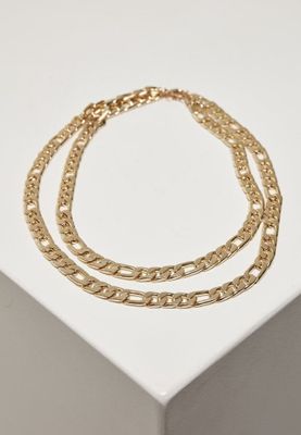 Necklace with double chains