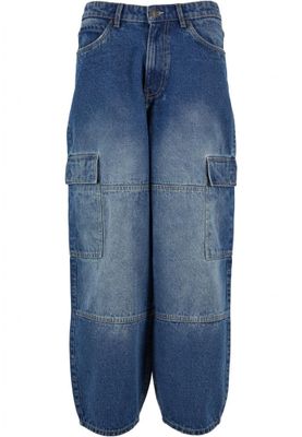 Tapered Heavy Ounce Baggy Cargo Jeans