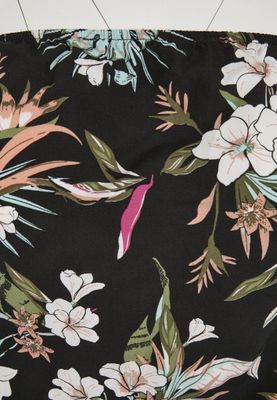 Floral jumpsuit in viscose