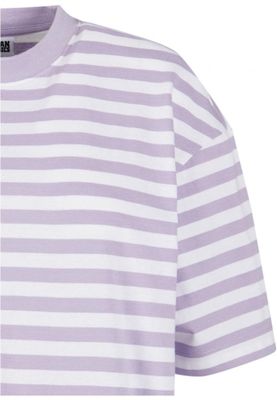 Women's striped oversize t-shirt dress