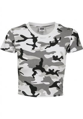 Ladies Stretch Jersey Cropped Tee