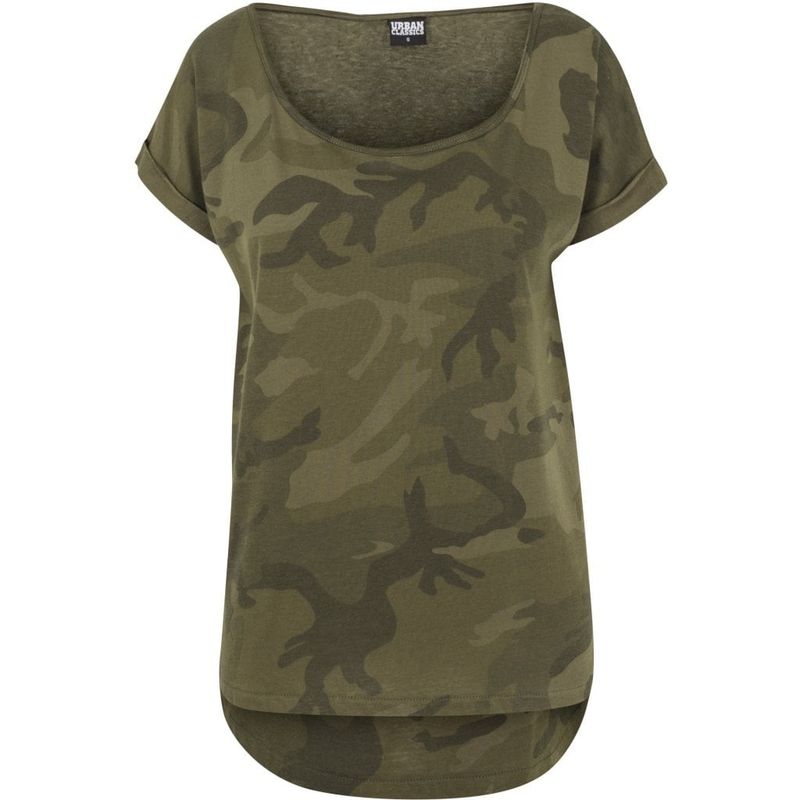 Camo Top dame
