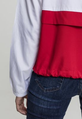 Oversize windbreaker lady