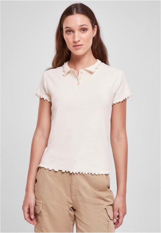 Dame Rib Polo Tee