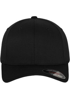 Sort/hvid flexfit cap 5 panel