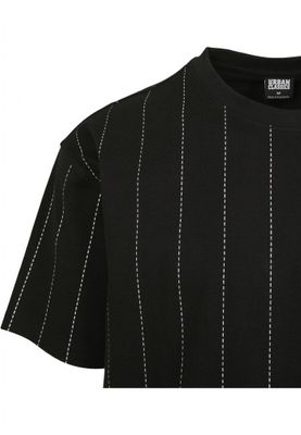 Oversize pinstripe T-shirt