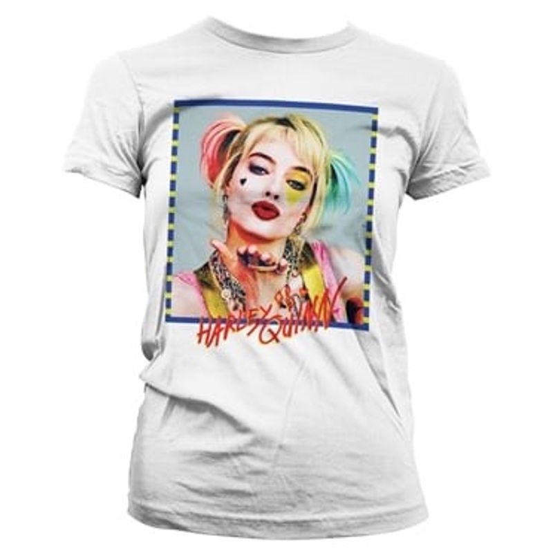 Harley Quinn Kiss girly T-shirt