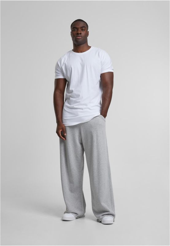 Long Shaped Turnup Tee White