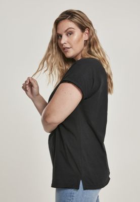T-shirt with raw seams ladies