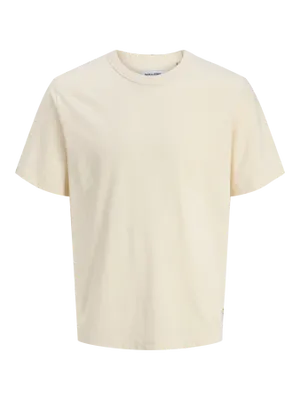 Loose fit T-shirt med rund hals - herr