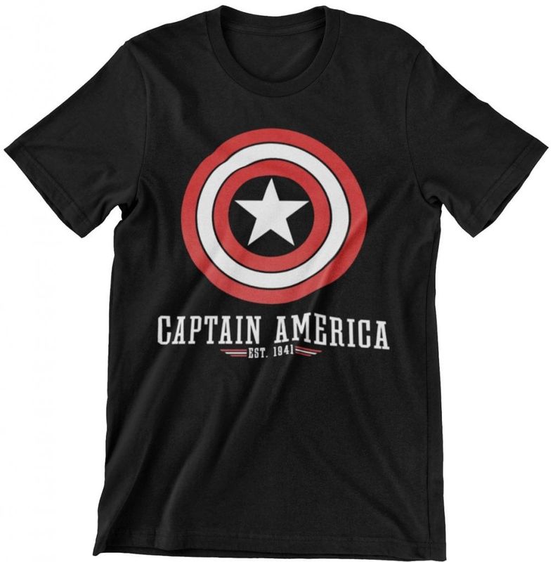 Captain America logo kids T-shirt
