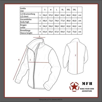 Soft shell jacket