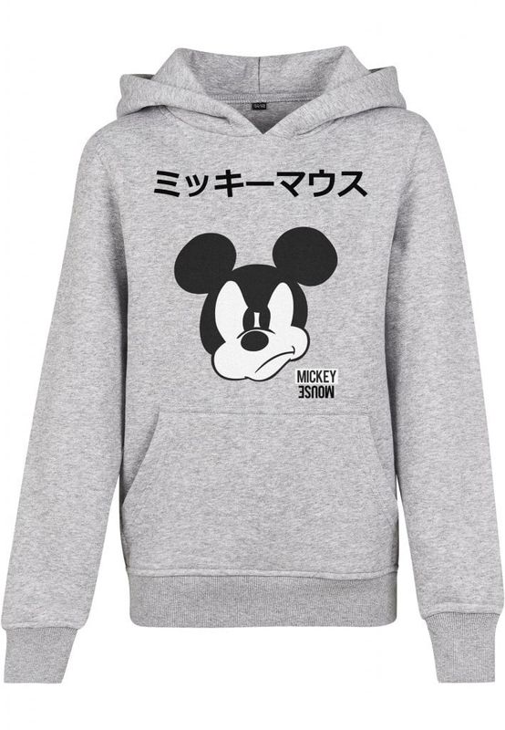 Grå hættetrøje med Mickey Mouse børn