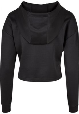 Ladies Short Scuba Hoody