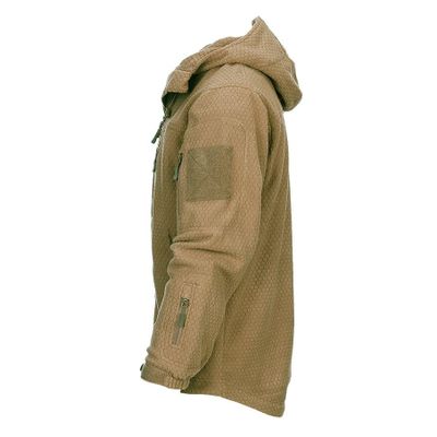 Hexagon fleece jacket