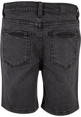 Jeansshorts barn i black washed denim – Urban Classics