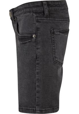 Jeansshorts barn i black washed denim – Urban Classics