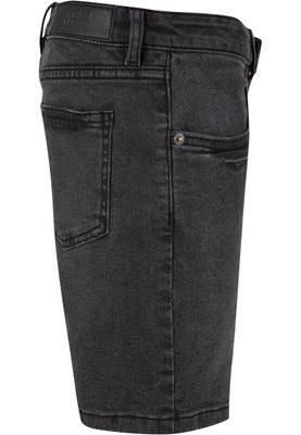 Jeansshorts barn i black washed denim – Urban Classics