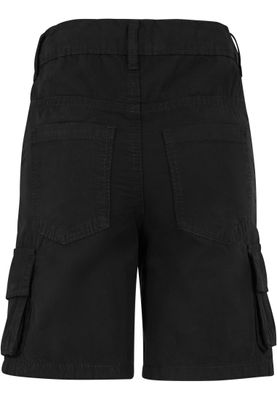 Cargoshorts barn i svart bomull – Urban Classics
