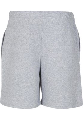 Mjukisshorts barn i ljusgrå melerad bomull – Urban Classics