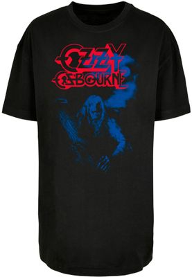T-shirt med ozzy Osbourne logotyp, Bark at– svart