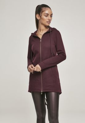 Long ziphoodie lady