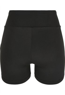 Short cycling pants with a high waist