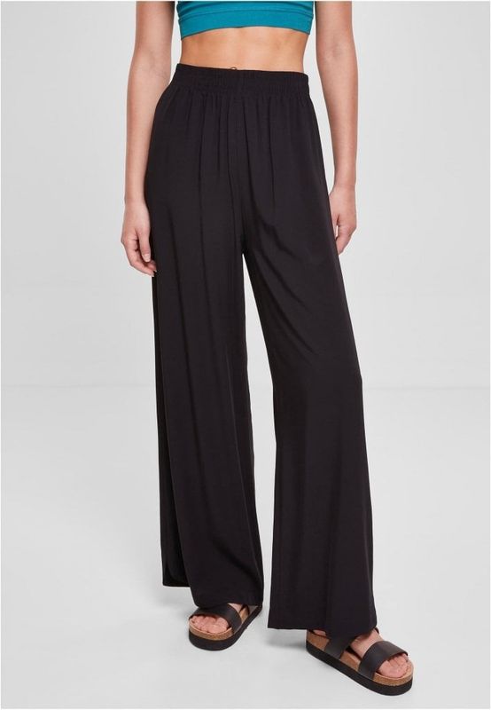 Ladies Wide Leg Viscose Pants