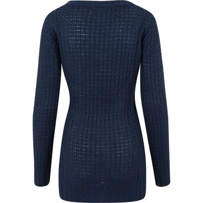 Wideneck sweater long model
