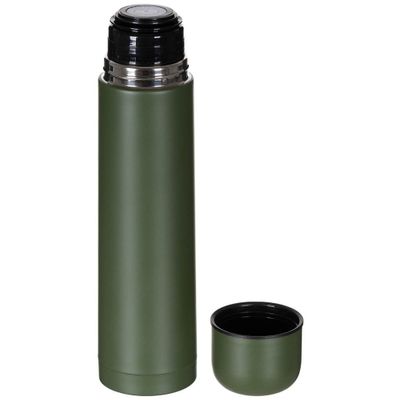 Termokande flaske olivengrøn 1 liter