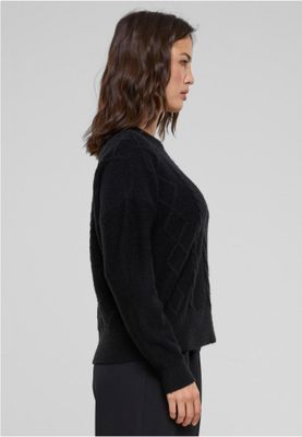 Cabel knitted sweatshirt lady