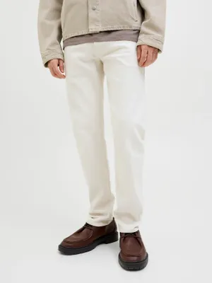 Vita tapered fit jeans herr - MIKE