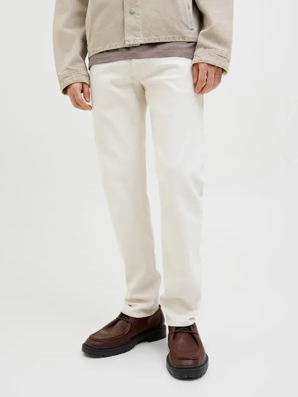 Vita tapered fit jeans herr - MIKE