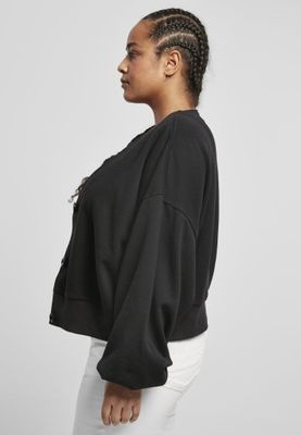Ladies Organic Oversized Short Terry Cardigan