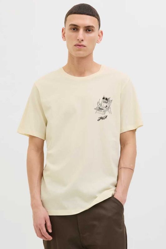 T-shirt chilling pug - Jack & Jones