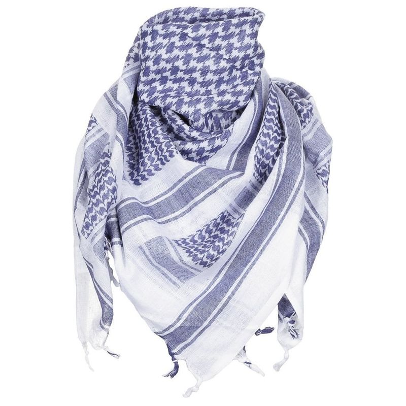 Shemagh blue/white