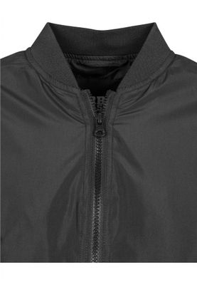 Black bomber jacket for girl