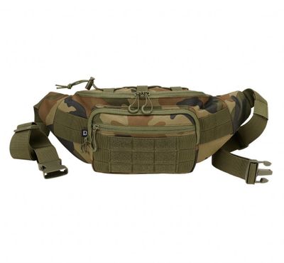 Waist bag with MOLLE - camo