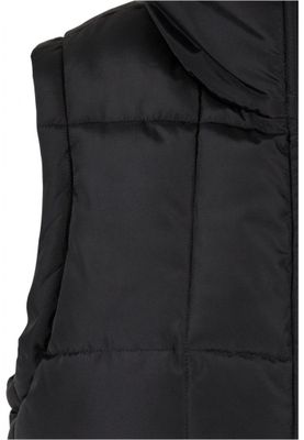 Ladies' reversible short puffer vest