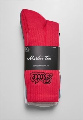 Love Hate Socks 4-Pack
