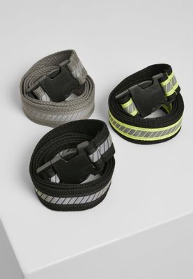 Belt with reflector in three-pack