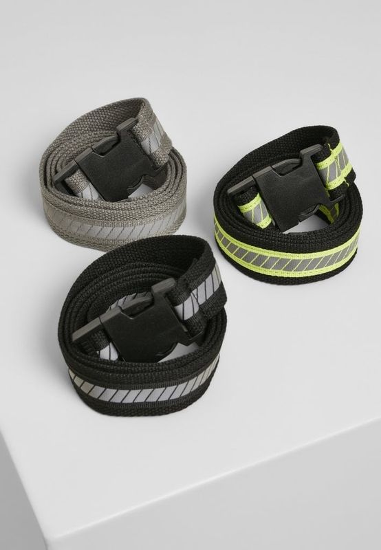 Belt with reflector in three-pack