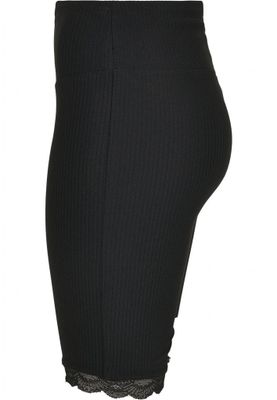 Cycling pants with lace lady