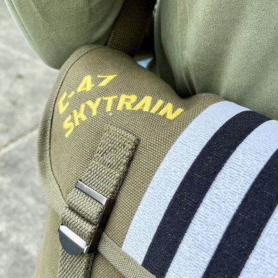 Canvas messenger bag - C47 Skytrain D-Day